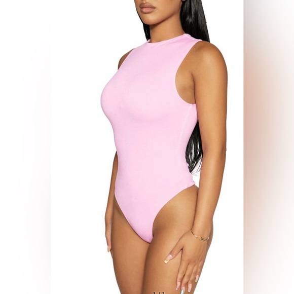 naked wardrobe Tops - Light pink bodysuit